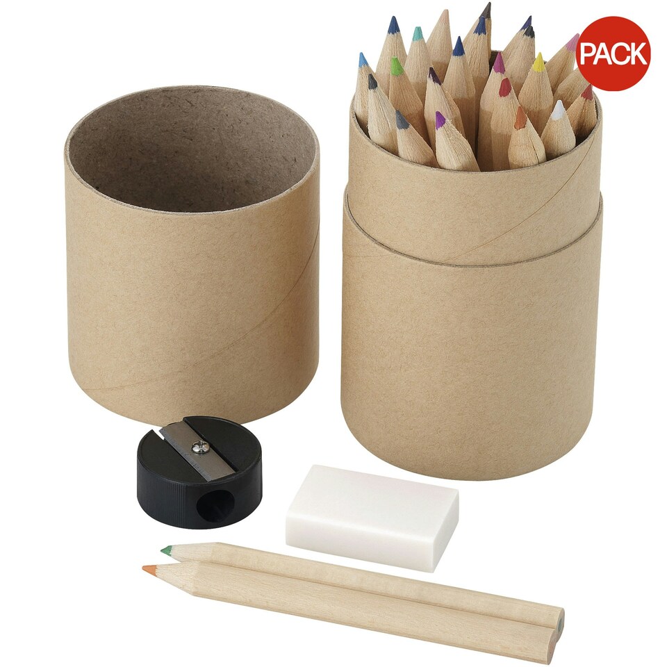 Bullet 26 Piece Pencil Set (Pack of 2) - Wood - 10.5 x 6.5 cm