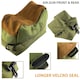 image 5 of 2/Set Front and Rear Rest Bench Bags Hunting Shooting Support for Stability