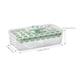 image 5 of Living and Home 64-Grid Press Type Ice Cube Mold Box