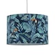 image 2 of First Choice Lighting Set of 2 Toucan Velvet Toucan Design 30cm Pendant or Table Lamp Shades Multi