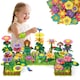 image 1 of 191 PCS Flower Garden Building Toys for Girls STEM DIY Construction Playset for Kids