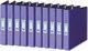 image 2 of Pack of 10 A4 Purple 25mm Polypropylene 2 Ring Binders