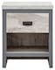 image 3 of Boston Lamp Table | Grey | Grey