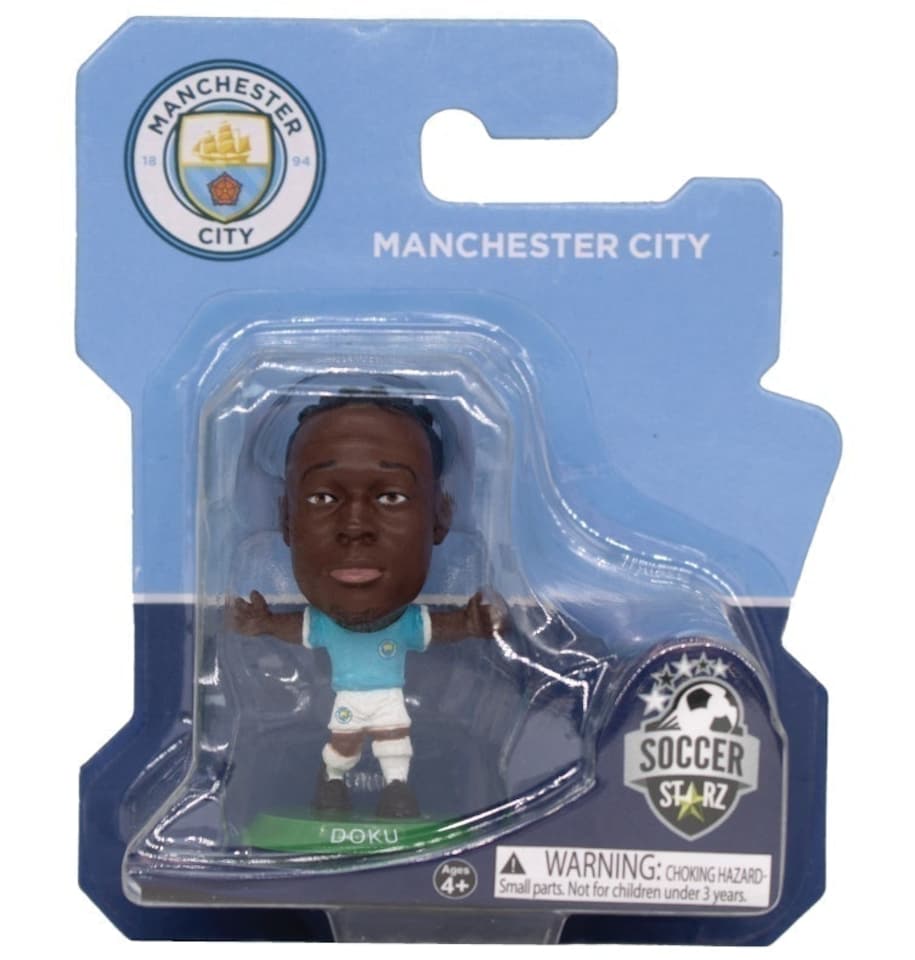 image 1 of Soccerstarz - Man City Jeremy Doku - Home Kit (Classic Kit) /Figures