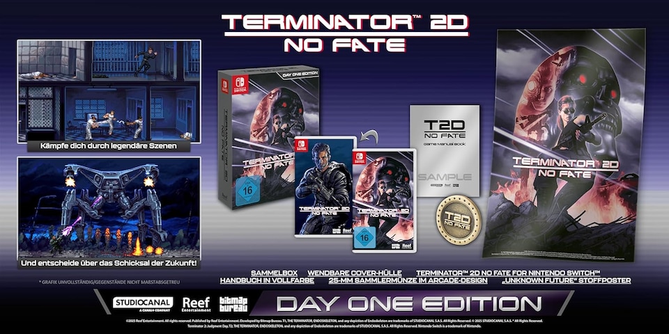 image 1 of Terminator 2D: NO FATE Day One Edition (GERMAN) (USK) Nintendo Switch