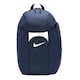 image 1 of Nike Academy Team Logo Backpack - Navy/White - 30L