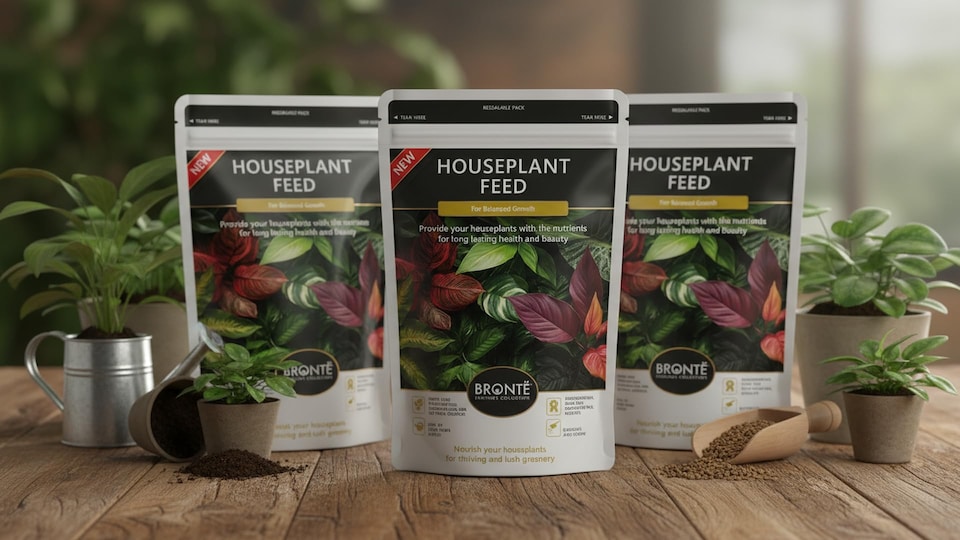 image 1 of Premium Soluble Plant Food for Healthy Indoor Plants and Foliage Includes Precision Measuring Scoop Concentrated Formula