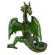 image 2 of Green Standing Dragon Resin Fantasy Sculpture Statue House Ornament Figurine