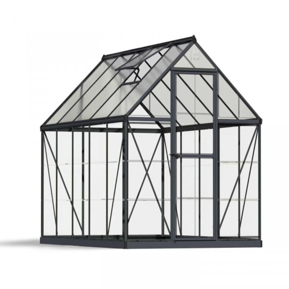 image 1 of Greenhouse Hybrid 6X10 - Polycarbonate - L306 x W185 x H208 - Grey