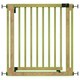 image 1 of Safetots Wooden Elegance Gate, Natural, 87cm - 95cm, Pressure Fit Safety Gate, 65cm Extra Wide Doorway, Easy Installation