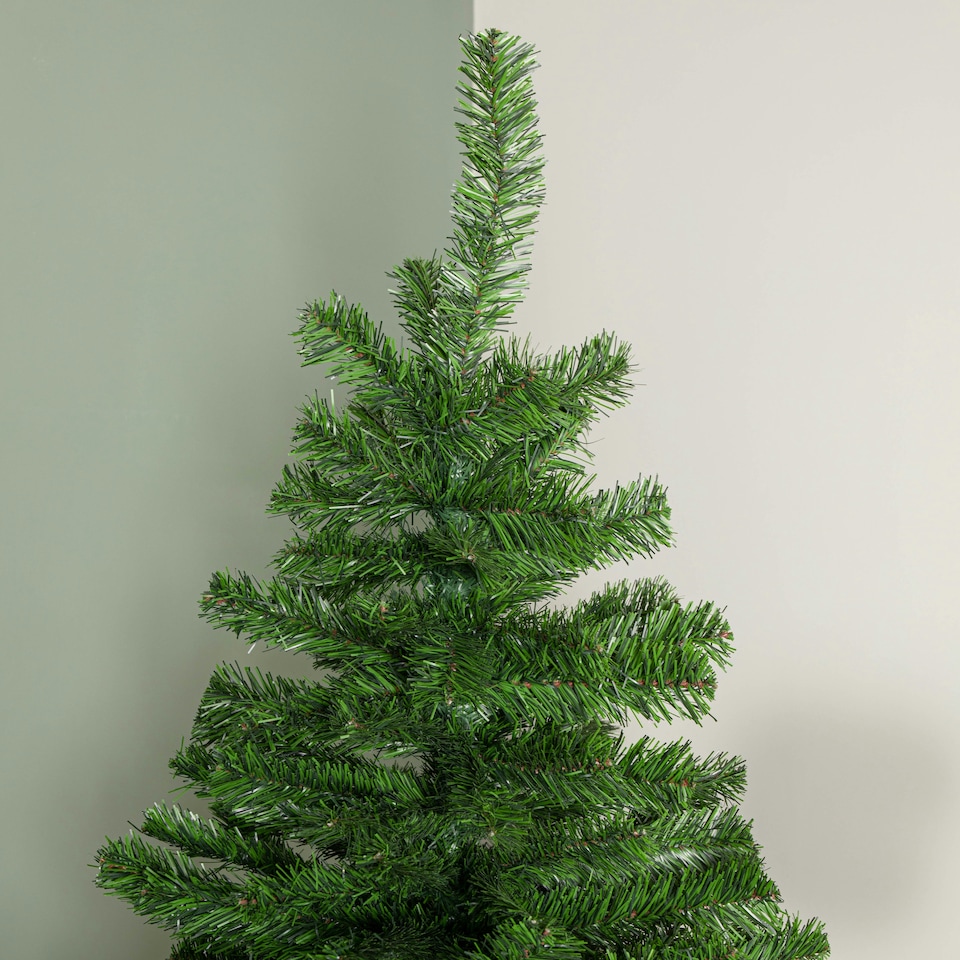 image 1 of 7ft Colorado Spruce Christmas Tree in Green with 763 tips Green | One Size