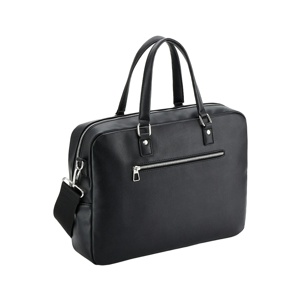 Quadra Tailored Luxe Briefcase - Black - One Size (UTPC6957)