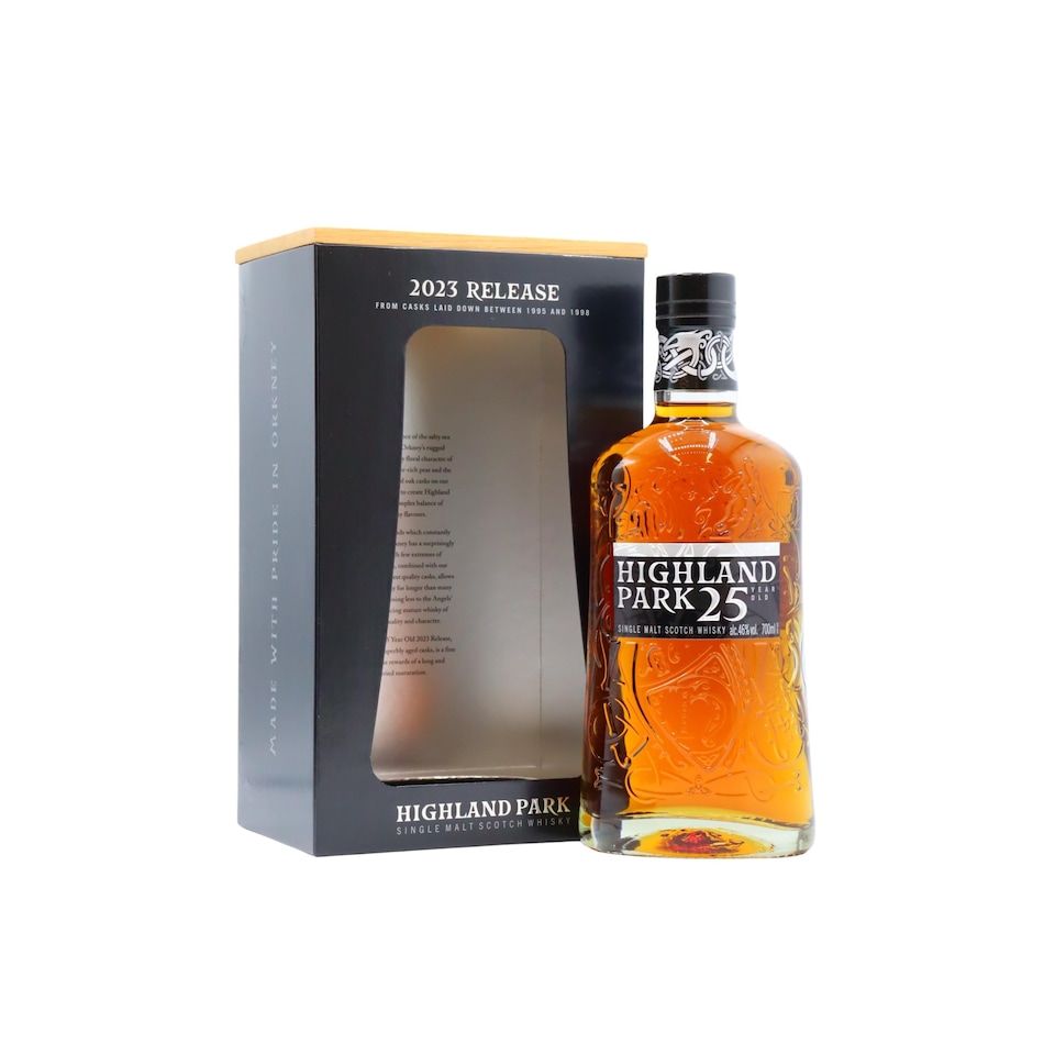 Highland Park - 2023 Release Single Malt Scotch 25 year old Whisky