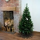 image 8 of 5ft (150cm) Samuel Alexander Luxury Green Christmas Tree 340 Tips 95cm Wide
