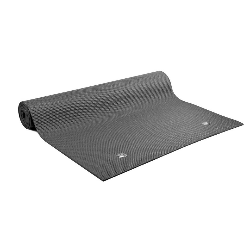 image 1 of Fitness Mad Warrior II Yoga Mat - Grey - One Size