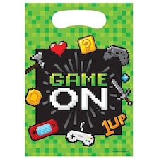 Gaming Party Loot Bags - Pack of 8