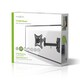 image 10 of Nedis Full Motion TV Wall Mount 13-27 Inch Swivel Tilt Bracket, 180° Rotation, Extendable Arm 350mm, VESA Compatible, 15kg Capacity