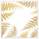 image 1 of Gold fern (Picture Frame) White | S