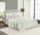 image 1 of Rosebud Flannelette Lilac Double Sheet Set