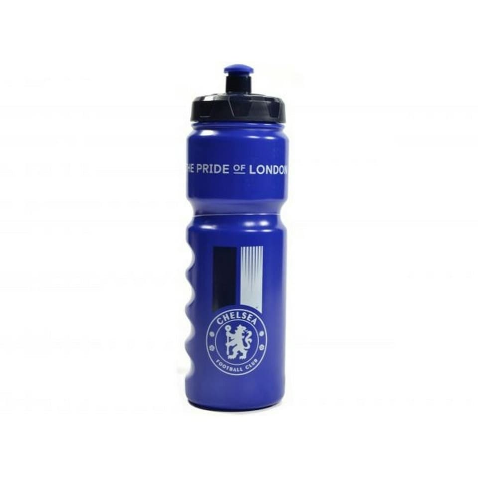 image 1 of Chelsea FC The Pride Of London Ergonomic Water Bottle - Royal Blue - One Size | Blue | One Size