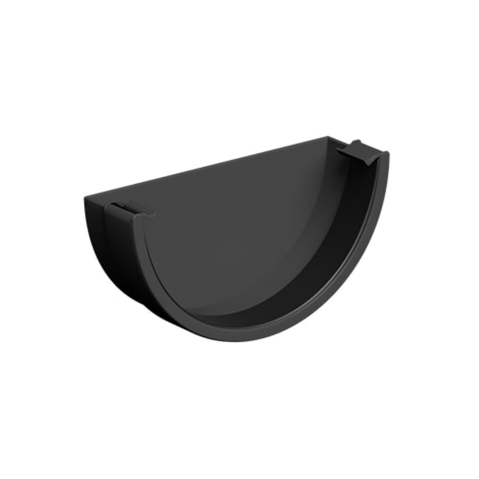 image 1 of FloPlast 20m 170mm XtraFlo Industrial Gutter Kit - Black