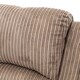 image 6 of Postana 2 Seater Electric High Back Jumbo Cord Fabric Recliner Sofa (Brown)
