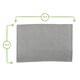 image 3 of Nicola Spring Deluxe 100% Cotton Tea Towels - 60cm x 40cm - Grey - Pack of 2