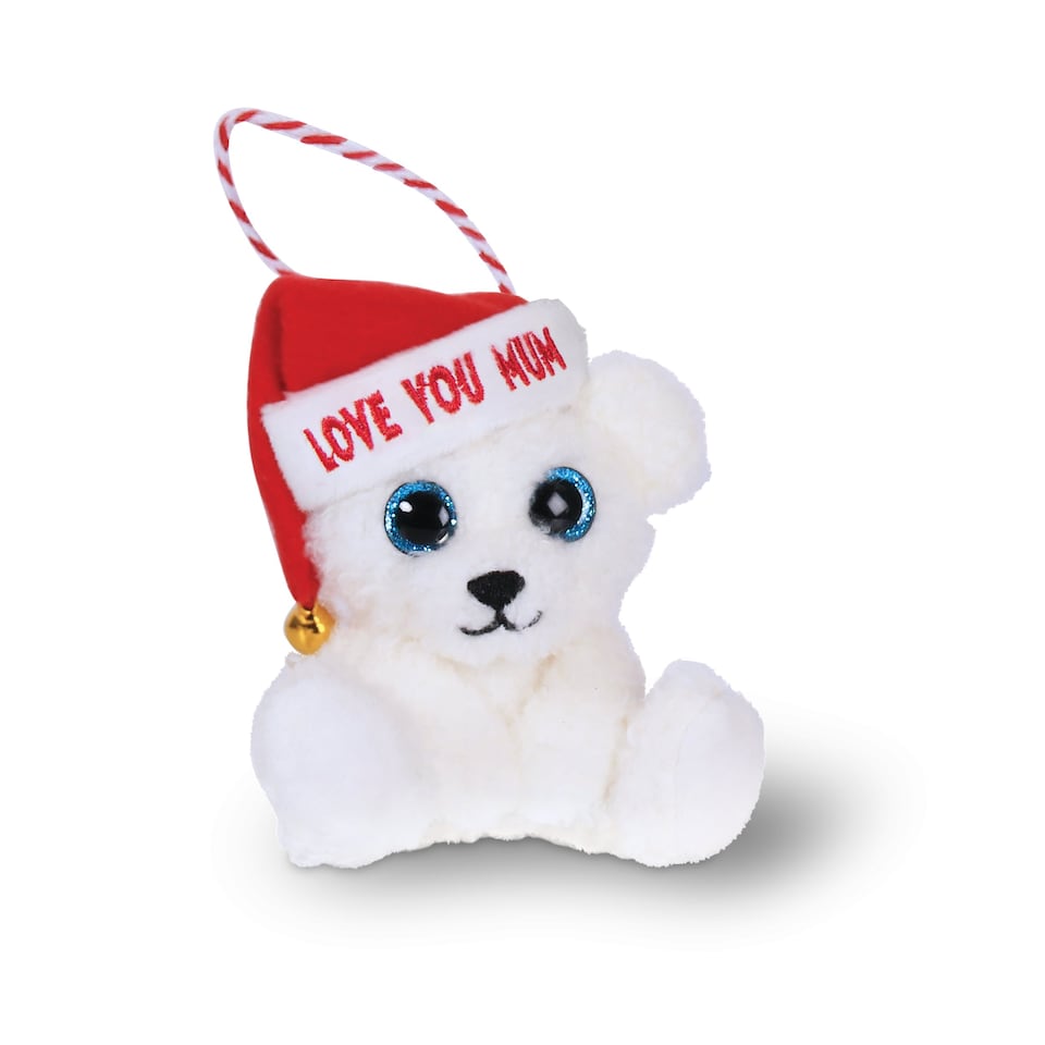 image 1 of Personalised My Christmas Bear Decoration - 100+ Titles - Love You Mum