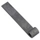 image 5 of Trailer Truck Tailgate Strap Hinge Self Colour 12.5mm Pin Weld On 150mm 10pc | Grey