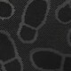 image 4 of JVL Footprint Rubber Scraper Doormat 40x60cm, Black