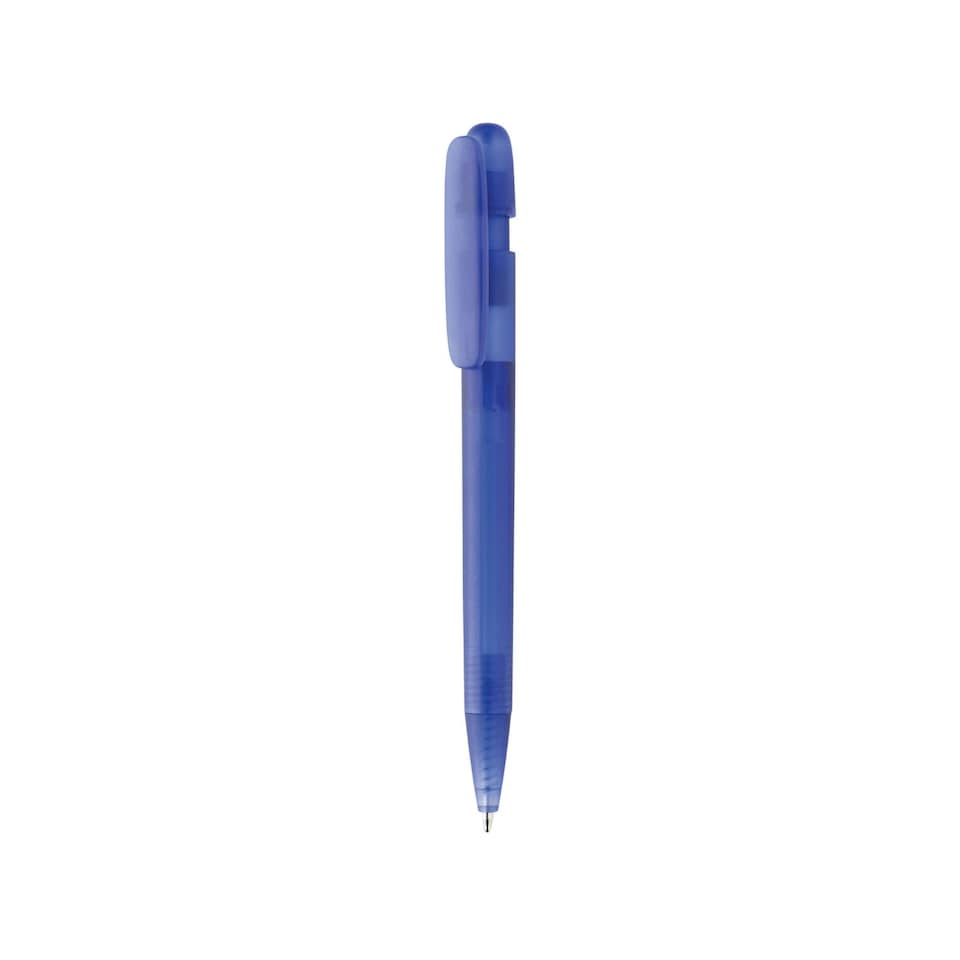 image 1 of XD Collection Devin Transparent Recycled ABS Plastic Pen - Blue - One Size