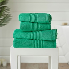 Quik Dri Absorbent Cotton Soft Rapid Drying Towels Green | Emerald | Bath towel