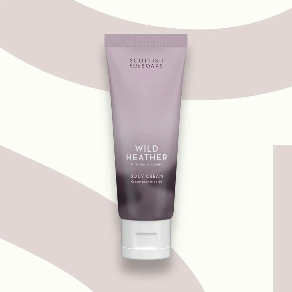 image 1 of Scottish Fine Soaps Company Wild Heather Body Cream 75ml