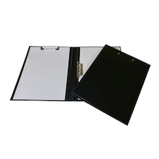 Black A4 Clipboard Document Clamp File Folder