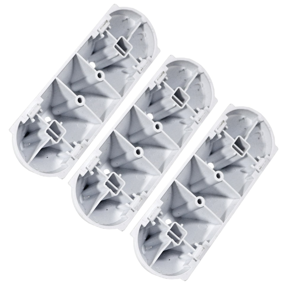image 1 of SPARES2GO Drum Paddle Lifter for Haier HW60-12F2SM Washing Machine (Pack of 3)
