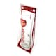 image 2 of Arsenal FC Tall Beer Glass - Transparent/Red - 24cm