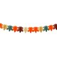 image 2 of Autumnal Leaves Tissue Paper Hanging Garland Decoration 3m