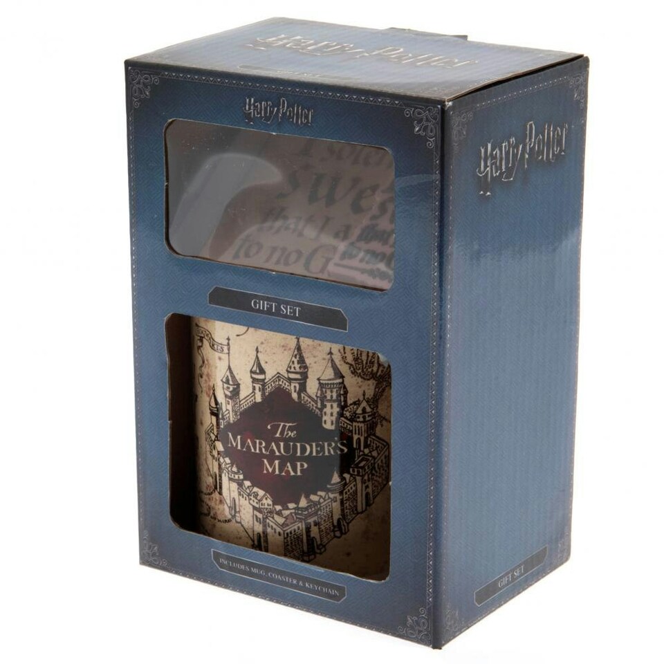 image 1 of Harry Potter Mug And Coaster Set - Multi Coloured - One Size