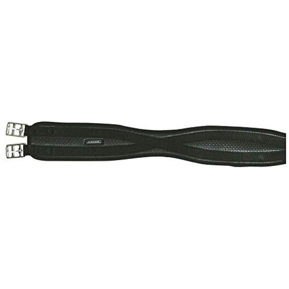 Kincade Anti-chafe Shaped Elastic Girth - Black - 140cm