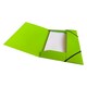image 2 of Janrax A4 Green Laminated Card 3 Flap Folder with Elastic Closure