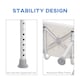 image 8 of HOMCOM Bath Chair Shower Seat, Safety Bathroom Elderly Aids