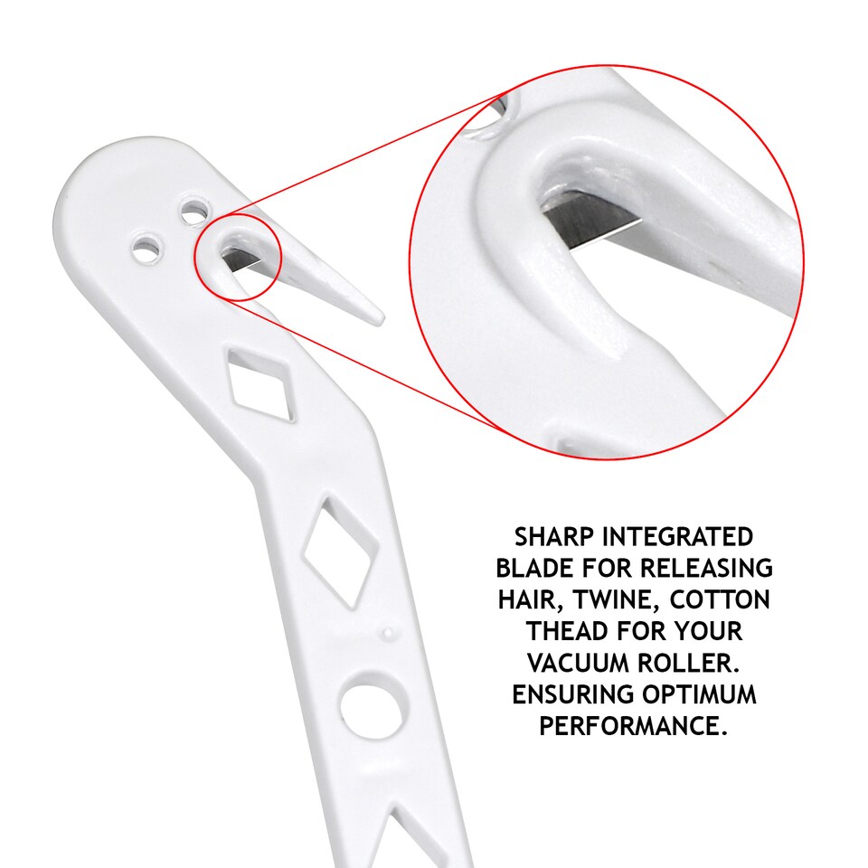 image 1 of SPARES2GO Vacuum Brushroll Brush Roller Cleaning Tool Maintenance Dusting Hair Accessory