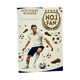 image 1 of A Man In White and Blue Soccer Uniform Customized Male Birthday Card