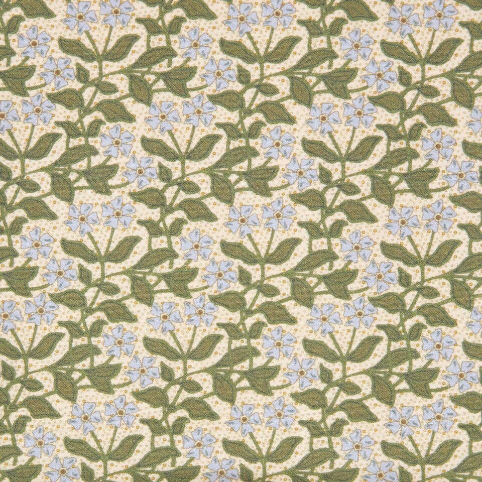 image 1 of Homescapes Set of 4 Art Deco Fat Quarters Fabric Bundles - Dark Green Palette Multi