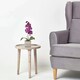 image 9 of Homescapes Set of 2 Cerise Pink & White Artificial Orchids in Pots, 40 cm