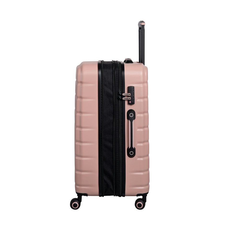 image 1 of IT Luggage Divert Cameo Rose Expandable Medium Suitcase with TSA Lock Pink | Medium