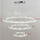image 4 of Living and Home Modern Star Ring Adjustable LED Pendant Light