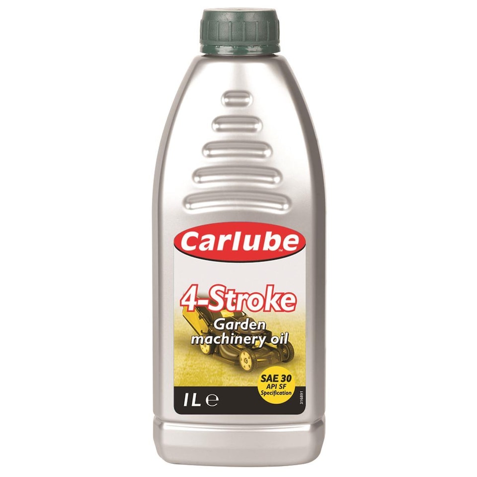 image 1 of Carplan 4 Stroke Lawn Mower Oil Lubrication Automotive SAE30 1 Liter 1L x3
