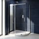 image 4 of Balterley Premium Slip Resistant Slimline Quadrant Shower Tray - Anti-Slip Stone Resin Bathroom Base by Balterley | White | European White | 1