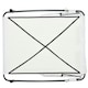 image 8 of Outsunny Garden Double Hammock Sun Lounger Day Bed Canopy 2 Pillows w/ Stand New